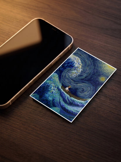 Stormy Night Van Gogh Poster