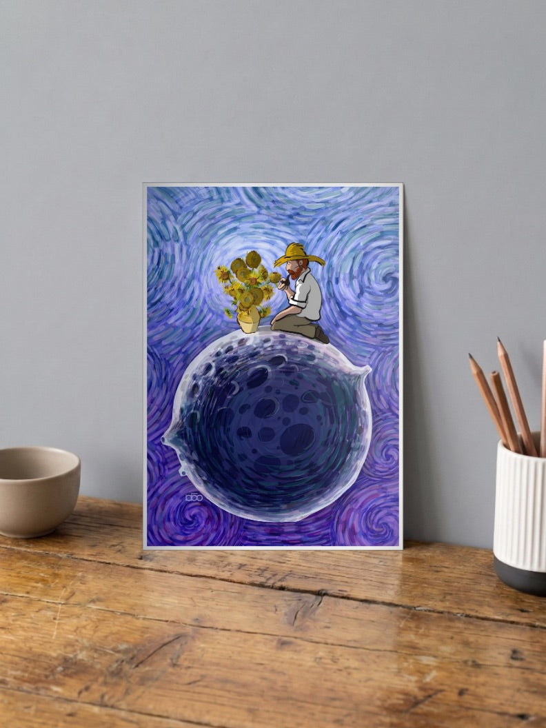 Starry Universe Van Gogh Poster