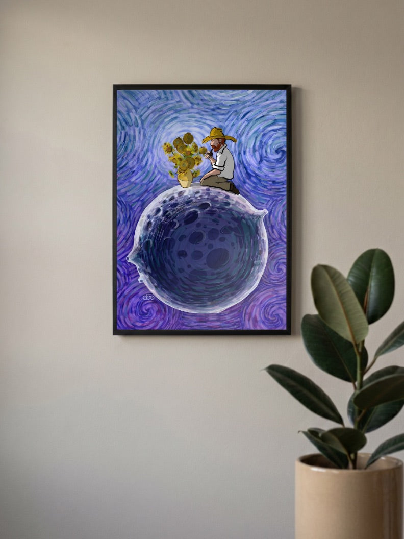 Starry Universe Van Gogh Poster