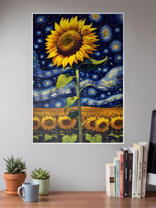 Sunflower Van Gogh Poster