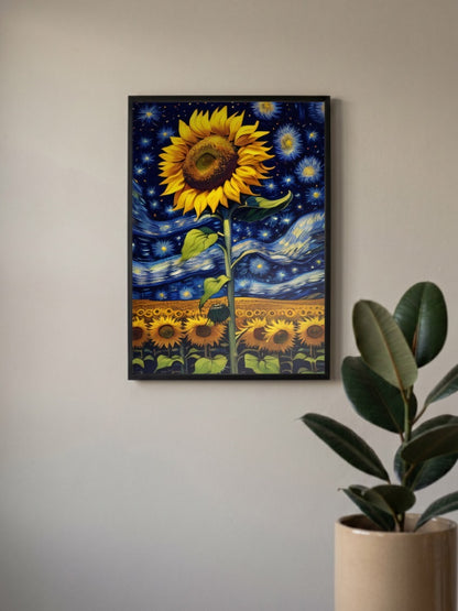 Sunflower Van Gogh Poster