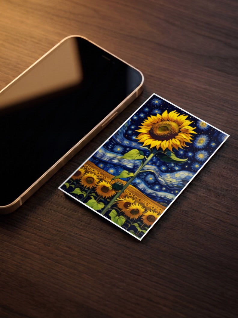 Sunflower Van Gogh Poster