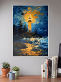 Light House Van Gogh Poster