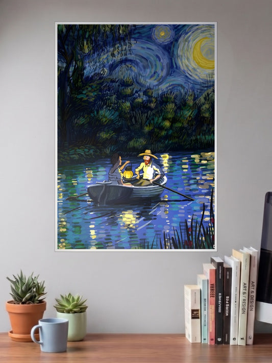 Boating Life Van Gogh Poster