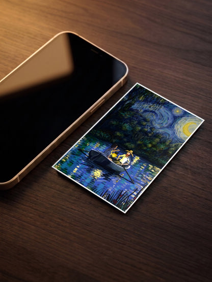 Boating Life Van Gogh Poster