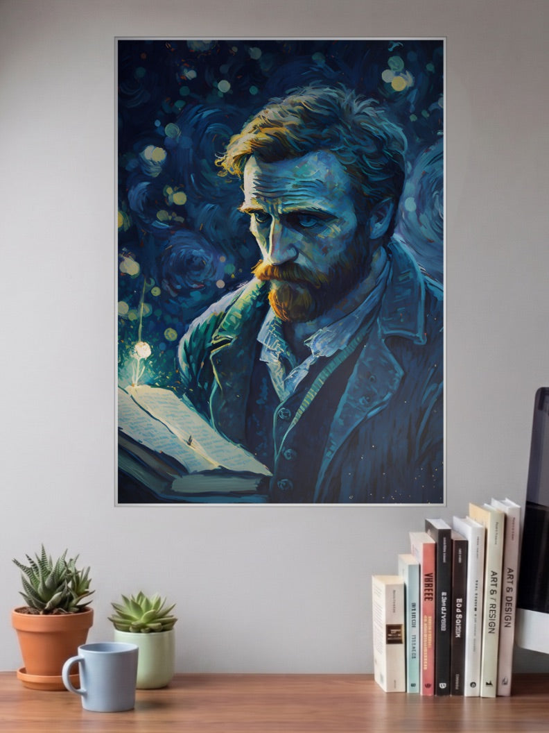 Van Gogh Self Portrait Iconic Poster