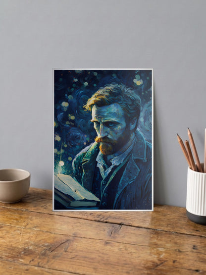 Van Gogh Self Portrait Iconic Poster