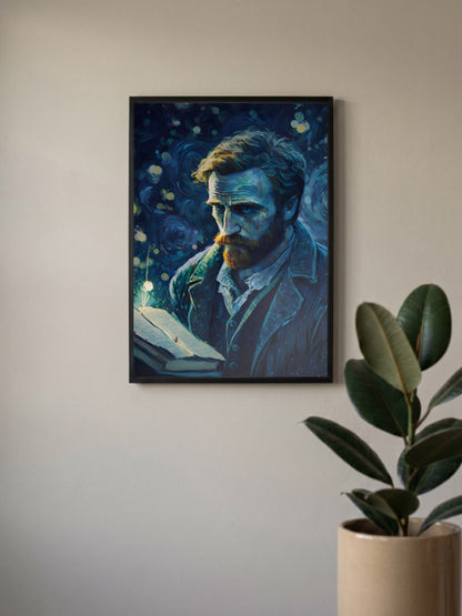 Van Gogh Self Portrait Iconic Poster