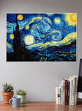 Starry Night Vintage Poster