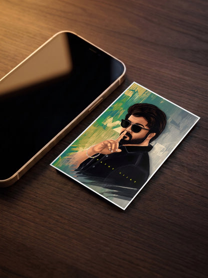 Vijay Cobra Art Kollywood Movie Poster