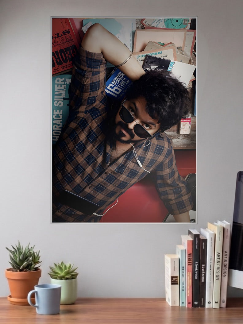 Casual Vinyl Photoshoot Celebs Poster