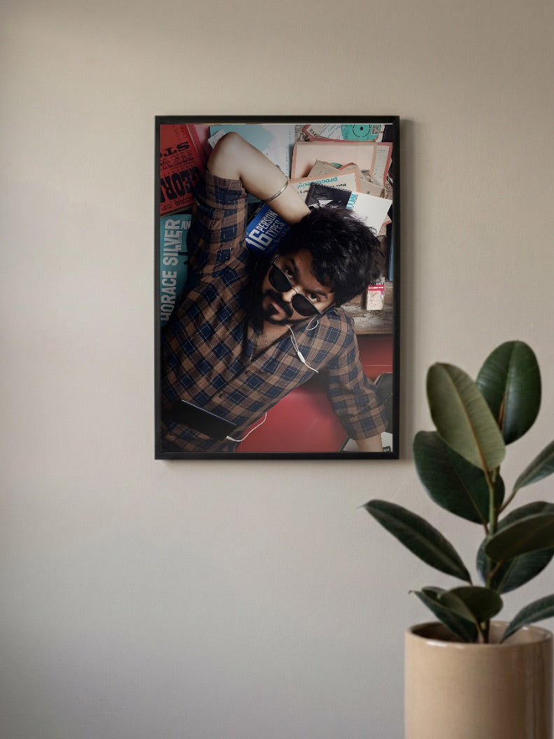 Casual Vinyl Photoshoot Celebs Poster