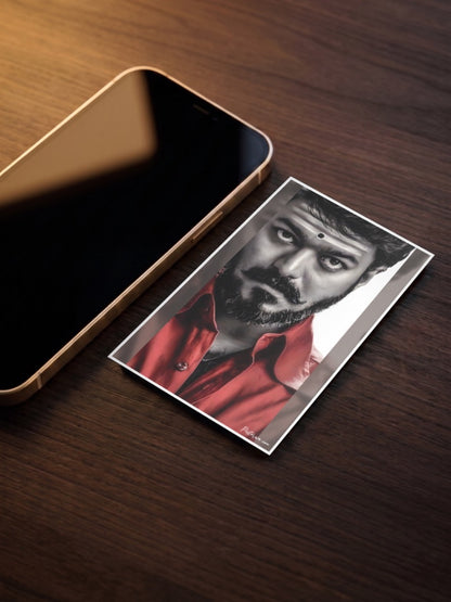 Thalapathy Vijay Close Up Celebs Poster