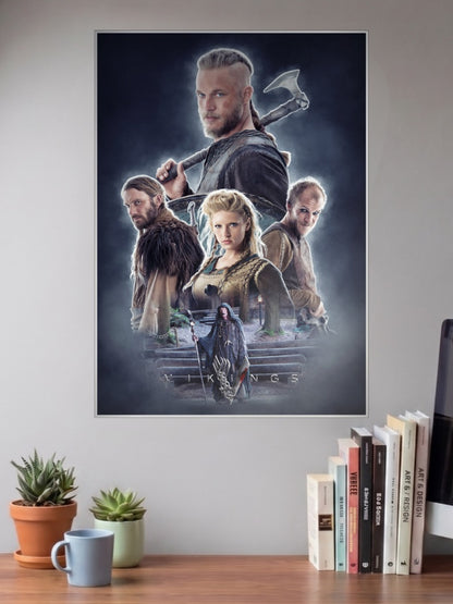 Vikings Main Cast American Poster