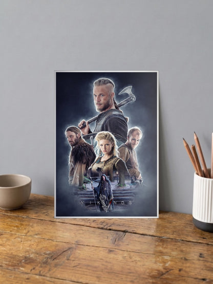 Vikings Main Cast American Poster
