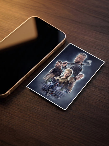 Vikings Main Cast American Poster