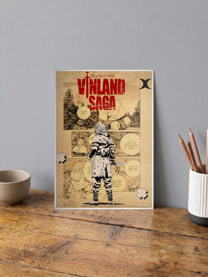 Vinland saga Manga Poster