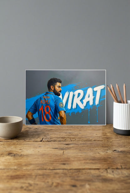 Virat Kohli India Cricket Poster