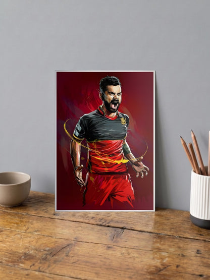 Virat Kohli RCB Poster