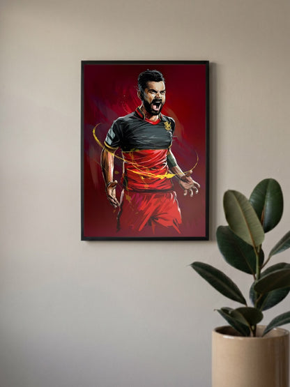 Virat Kohli RCB Poster