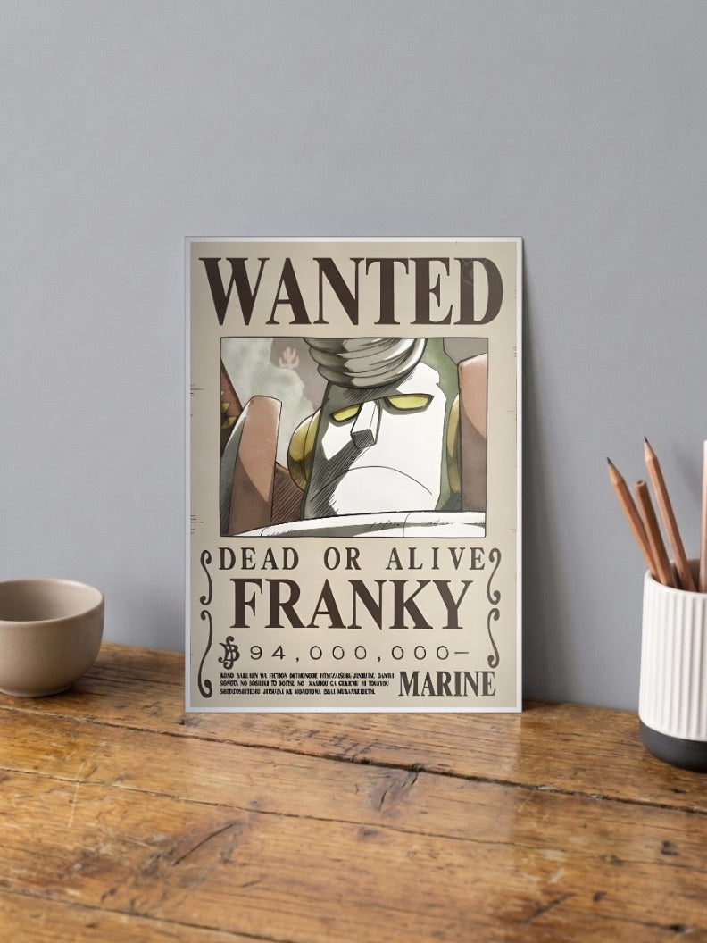 FRANKY - WANTED POSTER
