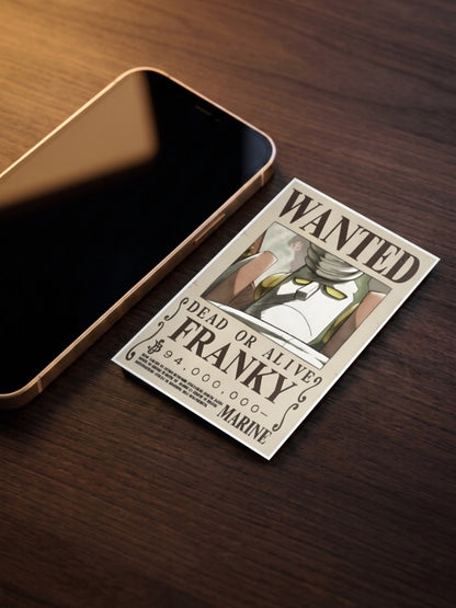 FRANKY - WANTED POSTER