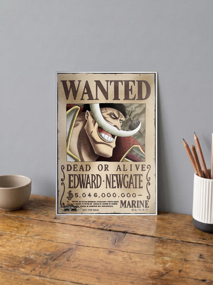WHITEBEARD - WANTED POSTER