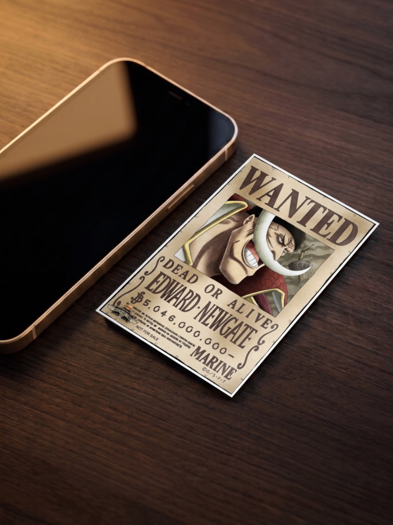 WHITEBEARD - WANTED POSTER