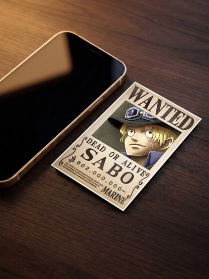 SABO - WANTED POSTER