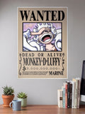 Luffy Gear 5 Wanted Poster