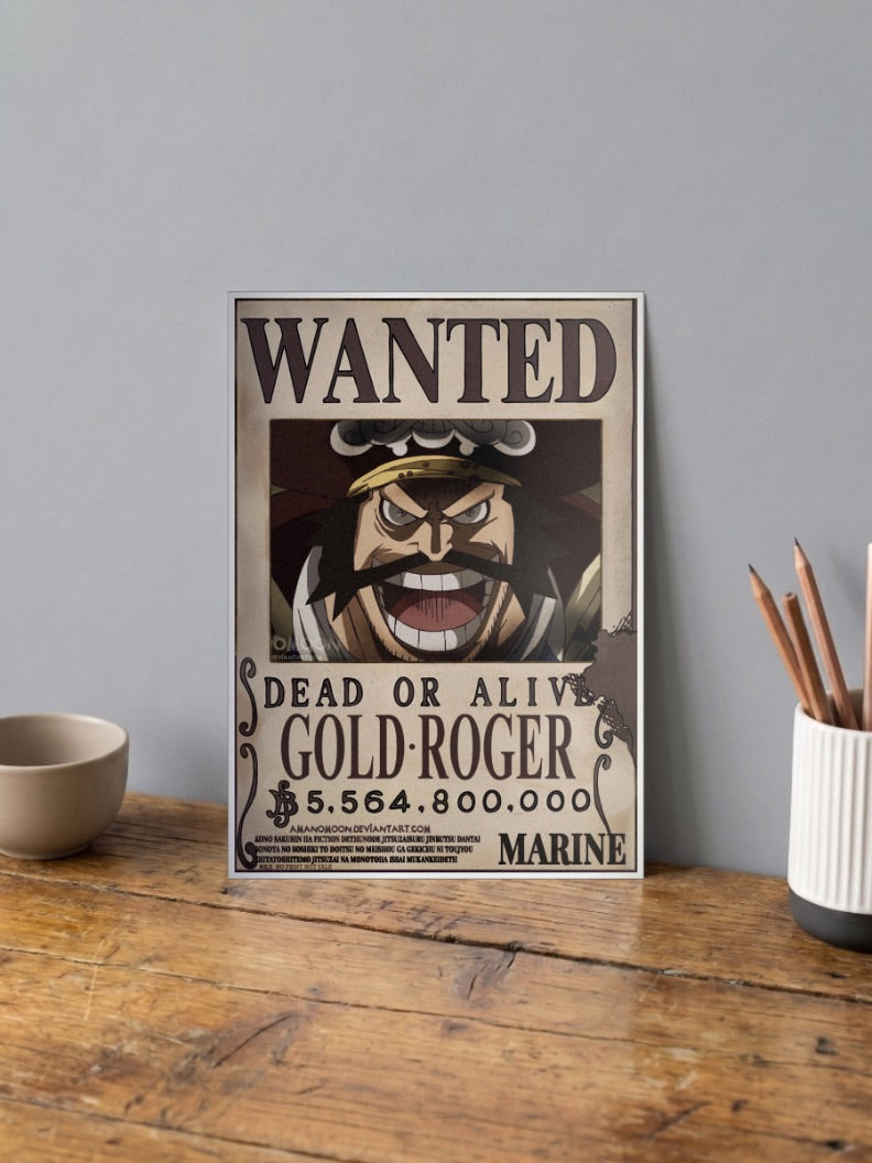 PIRATE KING - WANTED POSTER