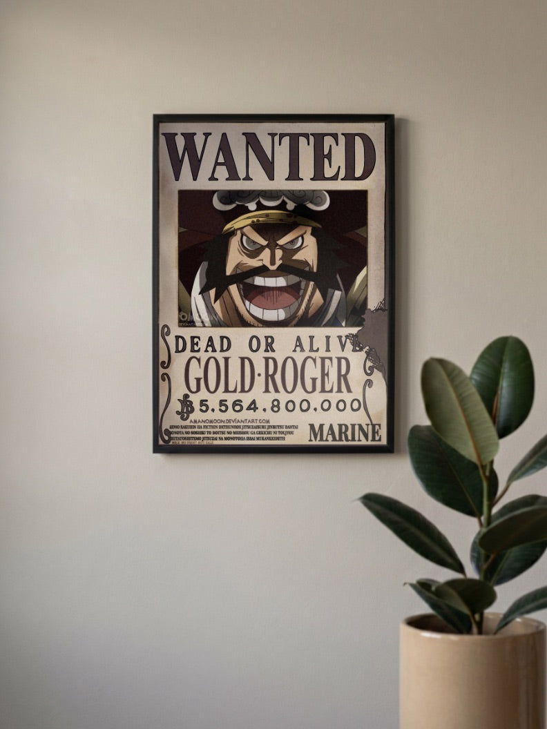 PIRATE KING - WANTED POSTER