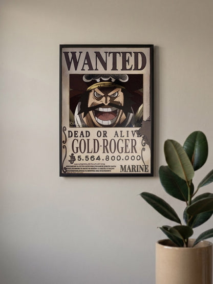 PIRATE KING - WANTED POSTER
