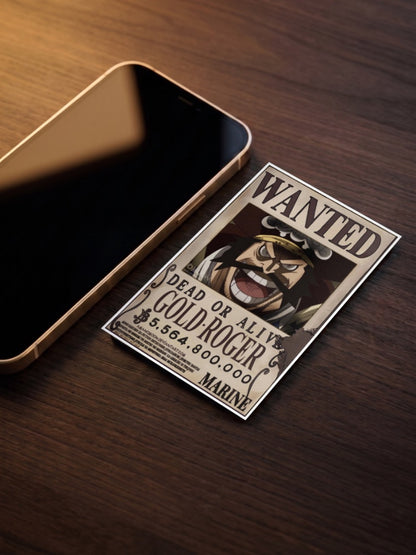 PIRATE KING - WANTED POSTER