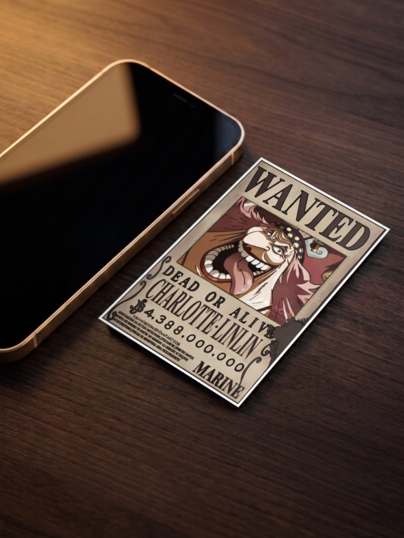 BIG MOM - WANTED POSTER