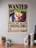 King Of Hell Zoro | One Piece Wanted | Anime Poster