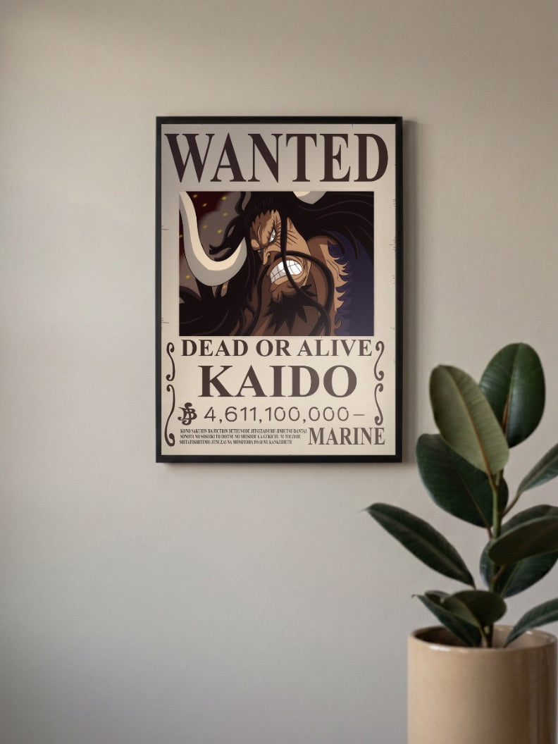 Kaido Wanted Anime Poster