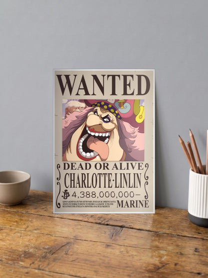 Charlotte Linlin Wanted Anime Poster