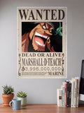 BLACKBEARD - WANTED POSTER
