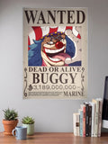 Buggy Wanted Anime Poster