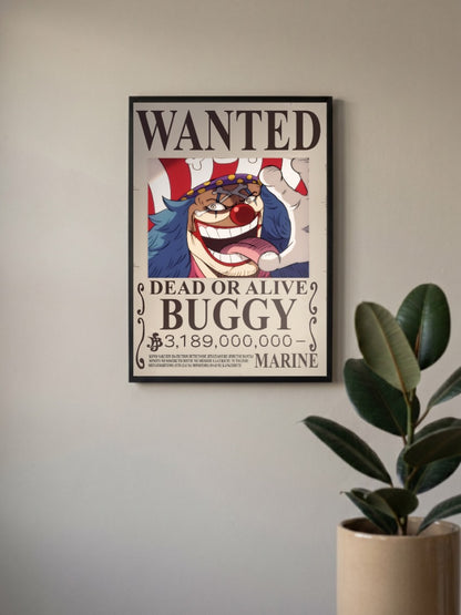 Buggy Wanted Anime Poster
