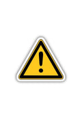 Warning Sticker
