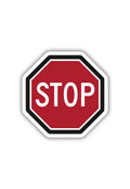 STOP Sticker