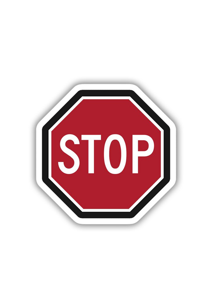 STOP Sticker