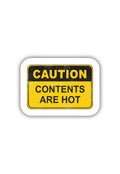 Caution: Hot Content Sticker