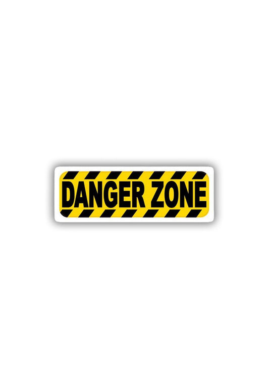 Danger Zone Sticker