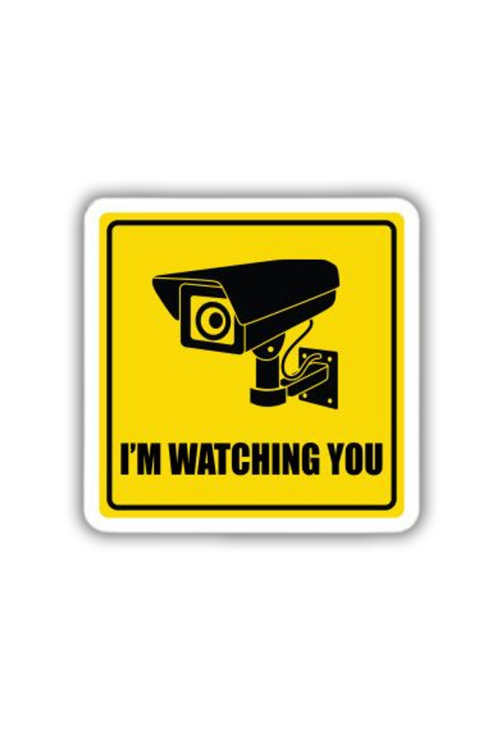 Im watching you Sticker