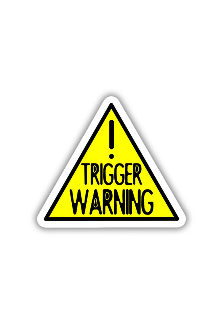 Trigger Warning Sticker