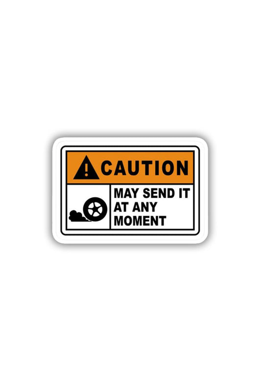 Caution: Instant Sender Sticker