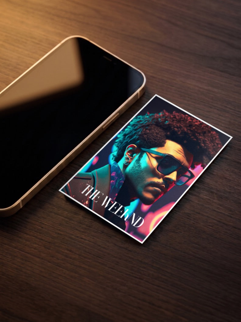 The Weeknd Edit Poster
